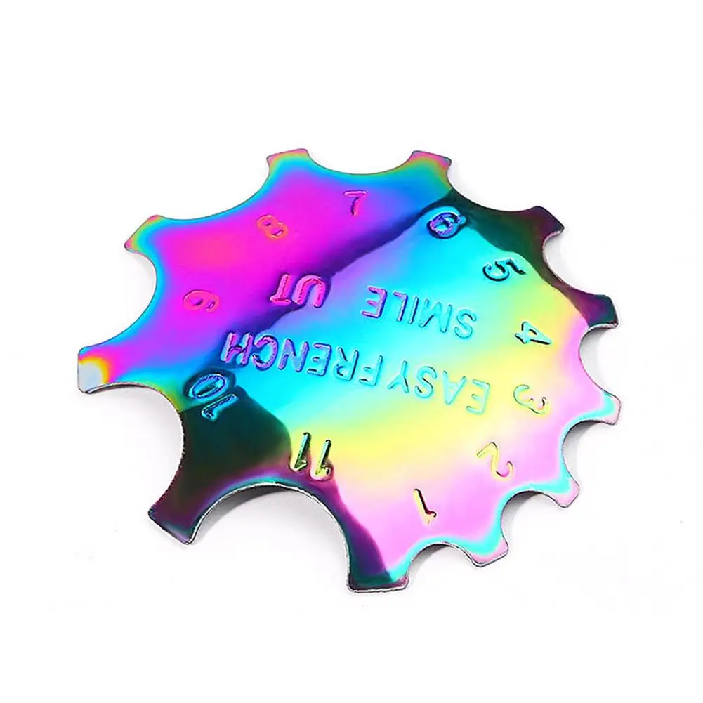 

Pro 6 Size Oval-Shade Easy French Smile Line Edge Trimmer Cutter Acrylic Nail Tips Mold Guides White Pink Friench Design Tools