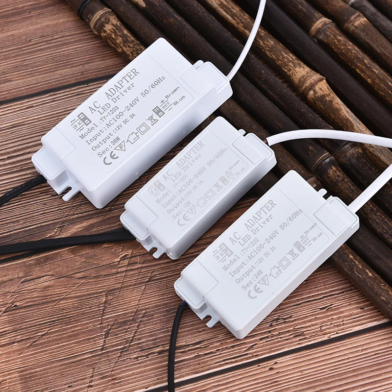 

1 шт. 12 В светодиодный драйвер Источник питания светодиодный светильник управления ing трансформатор на светильник