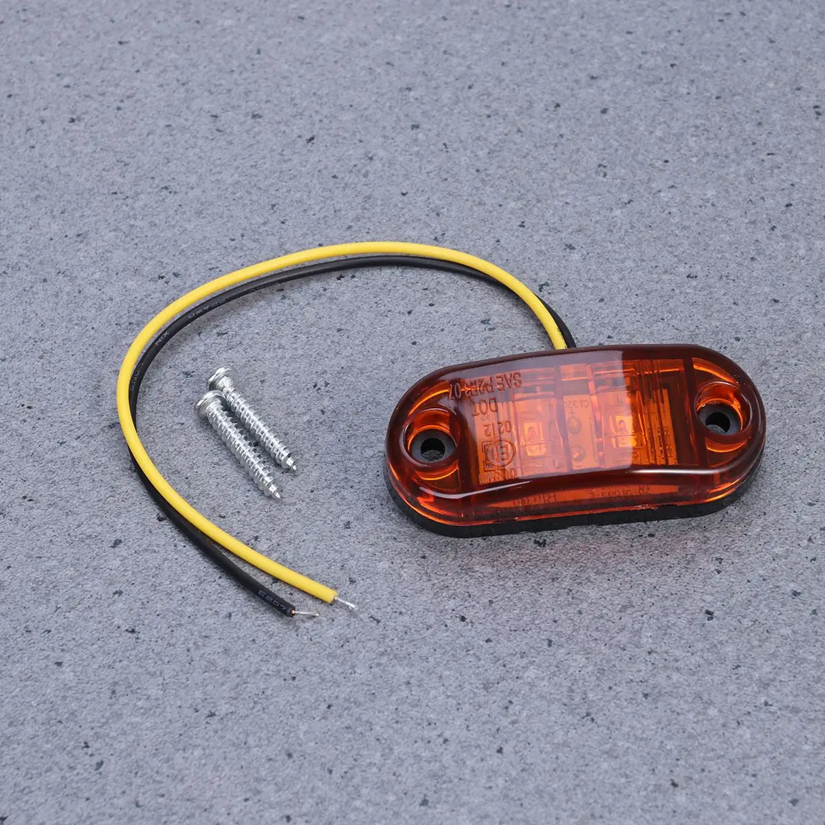 2 шт. 9 30 в светодиодный овальный светильник для грузовика с прицепом боковой