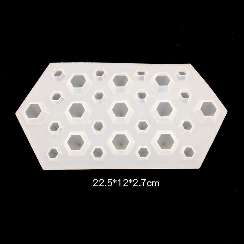 Большая силиконовая 3D форма с бриллиантами мягкая прозрачная для уф смолы милые