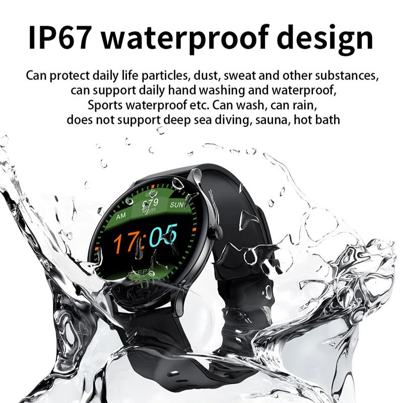 

QW13 Sports Smart Watch Fitness Tracker Blood Pressure Heart Rate Monitor Men Women IP67 Waterproof Smartwatch For IOS Android