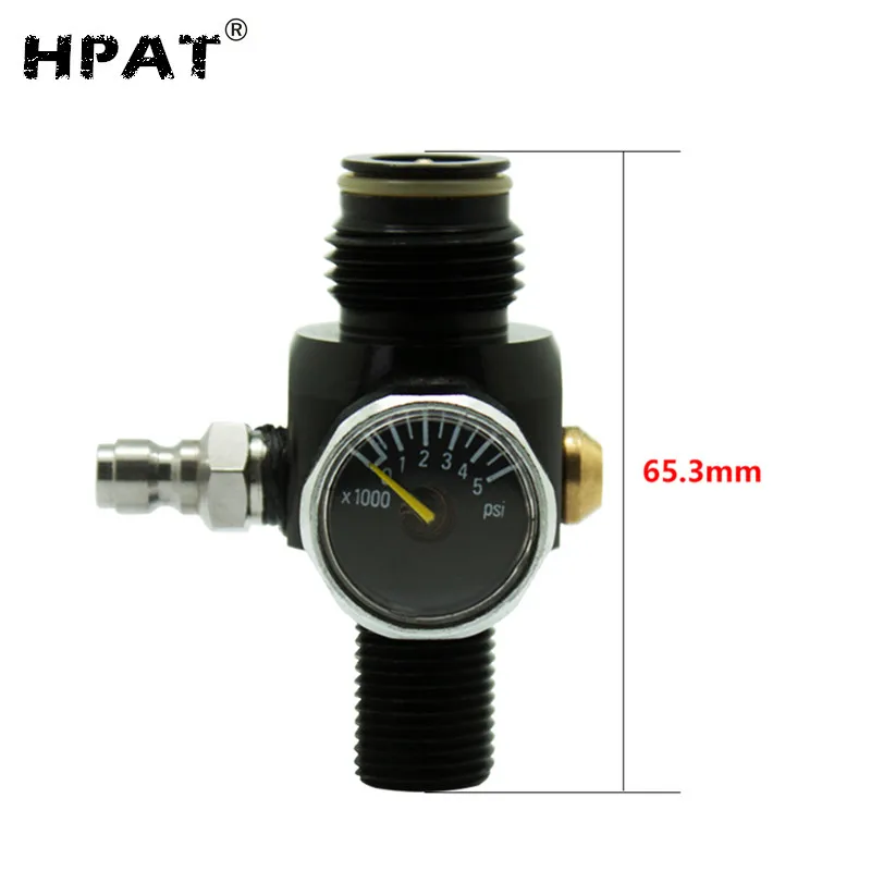 HPAT мини Пейнтбольный регулятор воздушного бака 3000psi