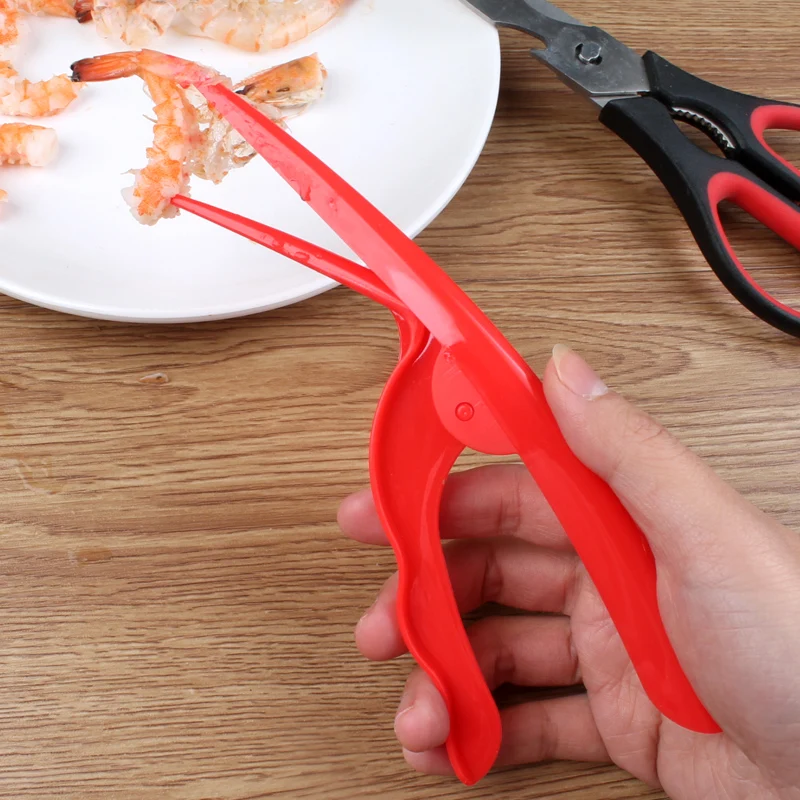 На креветку лобстера нож для креветок оболочка морепродуктов изогнутая Зажимная