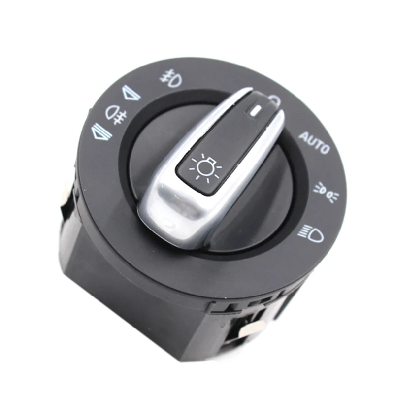 

Chrome Headlight Switch Contorl 4FD941531A 4F1941531E Window Control Switch High quality For Audi A6 S6 C6 RS6 Allroad Q7