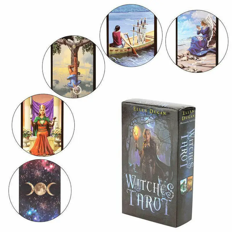 Набор из 78 карт Райдер-офийт Смит английская ведьма магический Таро колода