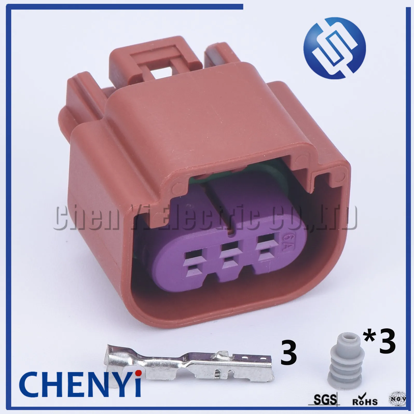 

1 set 3 pin Delphi car waterproof auto connector 1.5 female 13511132 auto wiring harness connector cable plug For BUICK