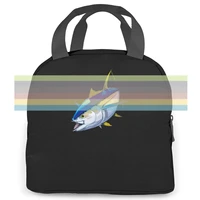 yellowfin tuna cheap wholesale new cheap price women men portable insulated lunch bag adult