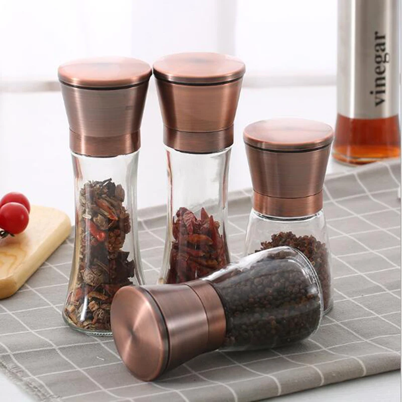 304 шт./S медно покрытая Бессвинцовая стеклянная оболочка ручная мельница для