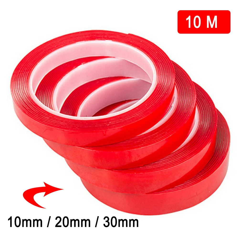 

Double-sided Length 10M Width10/20/30MM Strong Clear Transparent Acrylic Foam Adhesive Tapedouble Sided Adhesive Tape