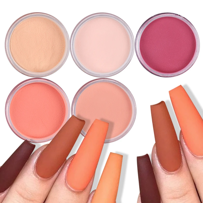 Осенняя акриловая пудра для дизайна ногтей 15 г | Красота и здоровье