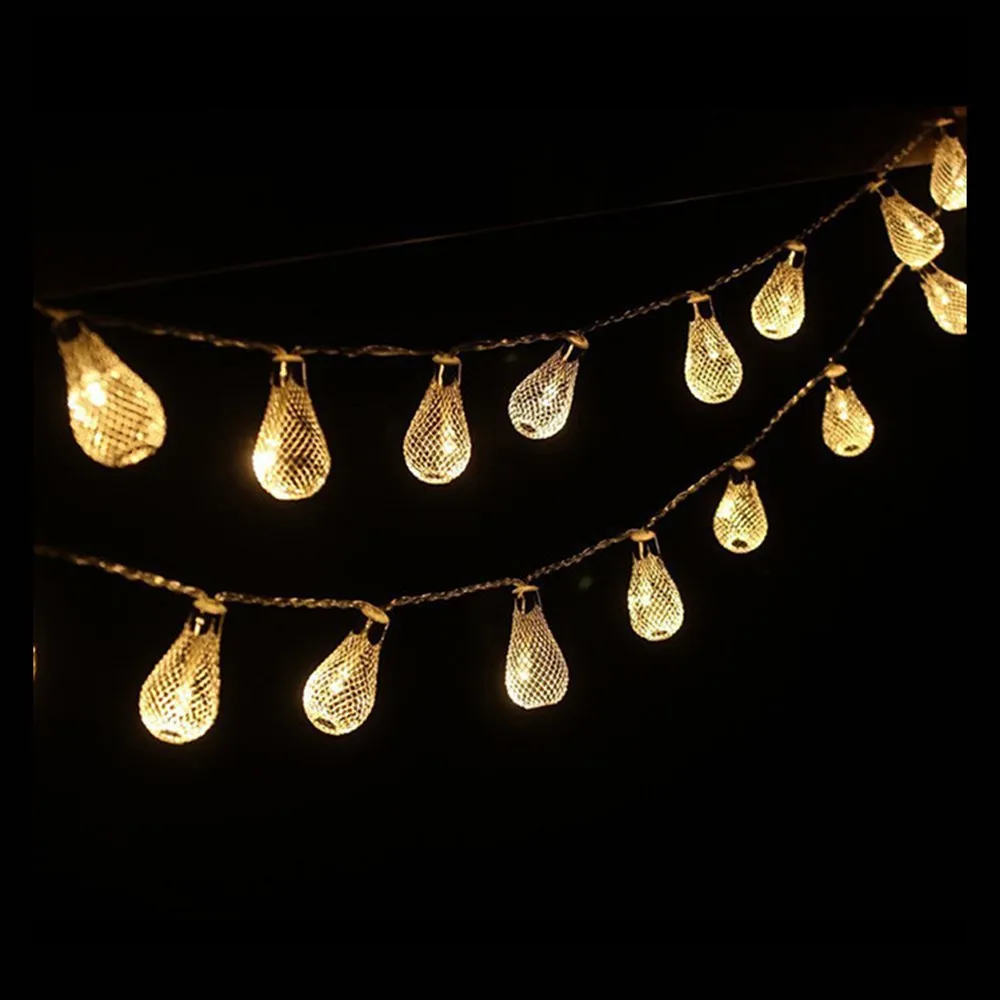 Iron Diamond Night Light The New Drop Battery String Children Bedroom Christmas Lamp Decoration | Дом и сад