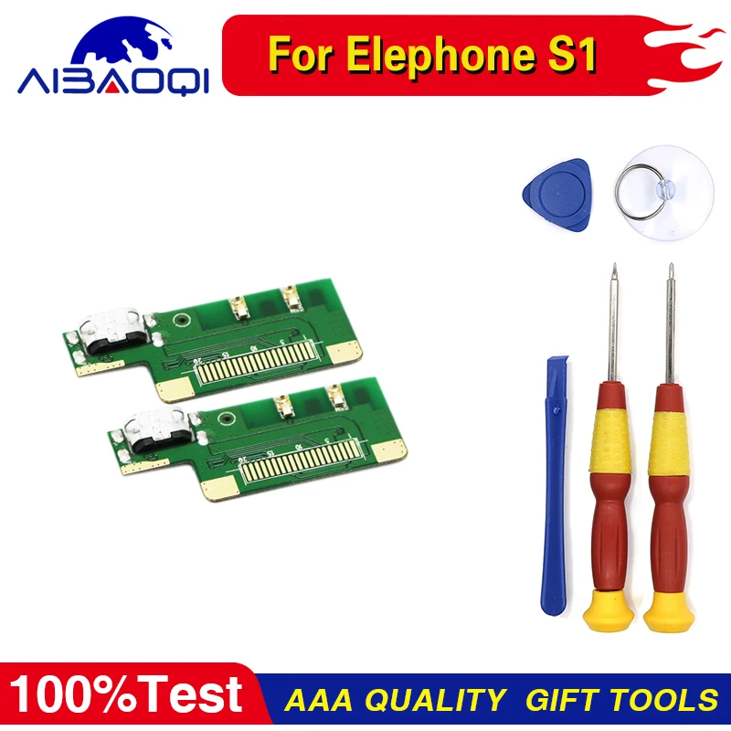 Usb разъем плата зарядки для Elephone S1 Мобильный телефон Flex зарядка кабелей модуль