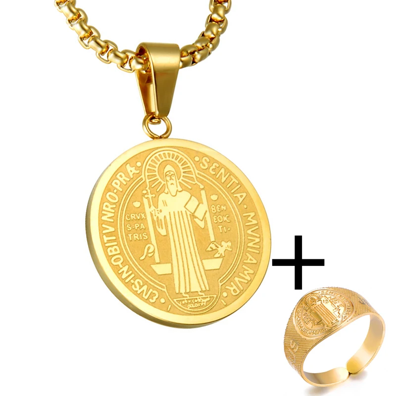 WENDYFO новые модные религиозные ожерелья из нержавеющей стали подвески для мужчин