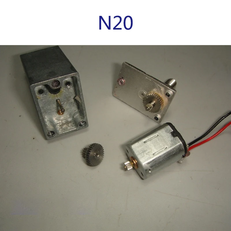 Редукторный электродвигатель Micro N20 постоянный ток 3 в 5 В 6 Z-образная форма
