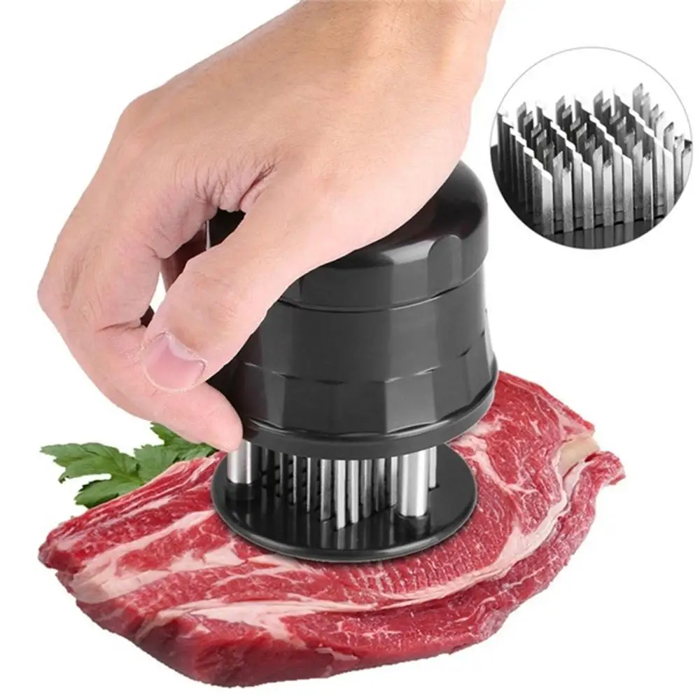 Игольчатый тендерайзер для мяса 56 лезвий круглая игла сосны нежного стейка