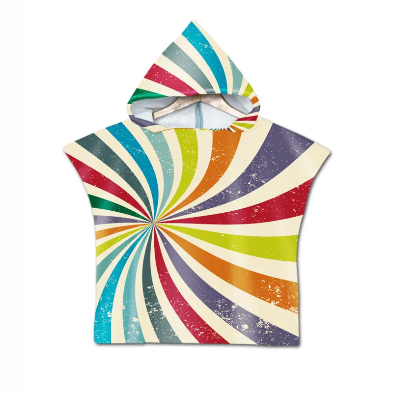 Новое модное двустороннее разноцветное пляжное полотенце с узором для мужчин и