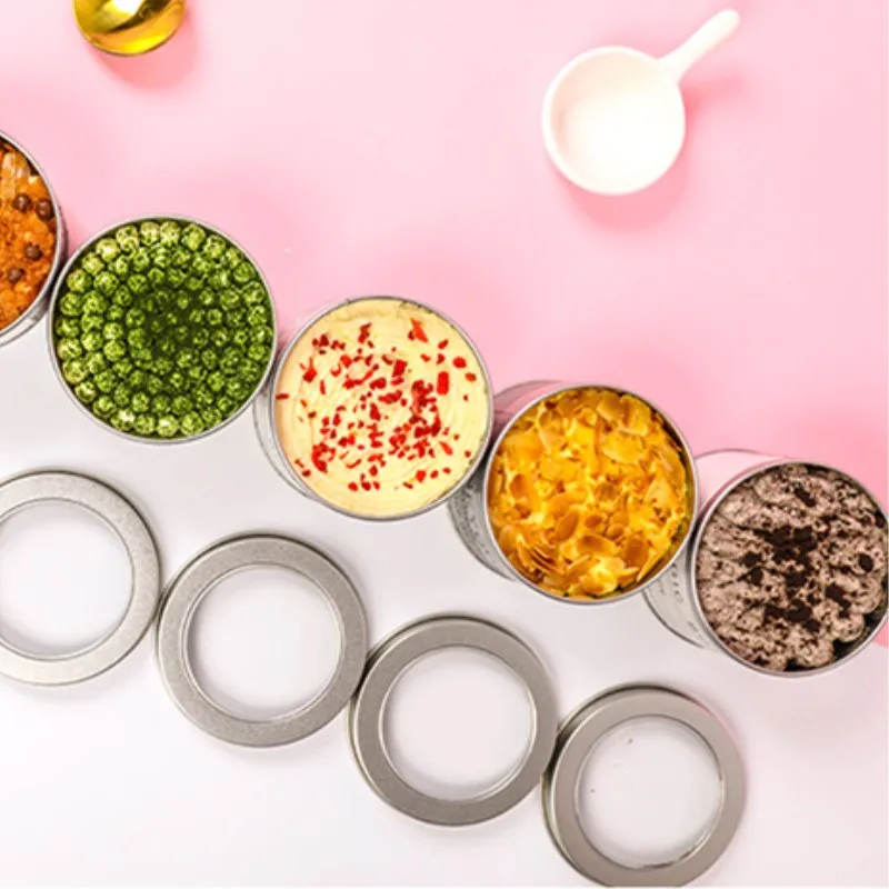 JO LIFE Tinplate Мусса десерт Оловянная Волшебная коробка соус для специй контейнер