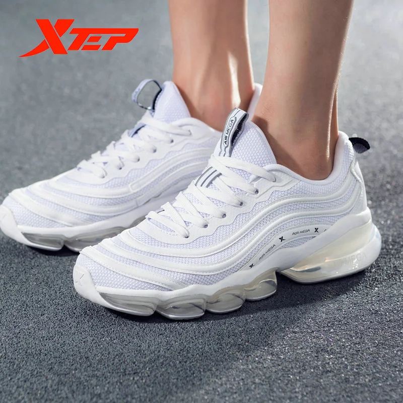 Мужские кроссовки для бега Xtep Air MEGA бесплатная доставка дышащая спортивная обувь