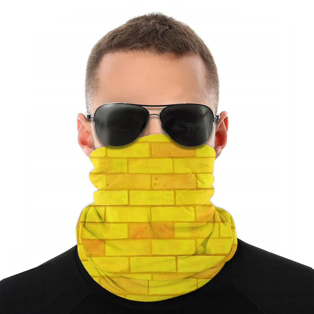 Желтый кирпич дорожный мужской Wo головной убор для шеи Gaiter шейный чехол с