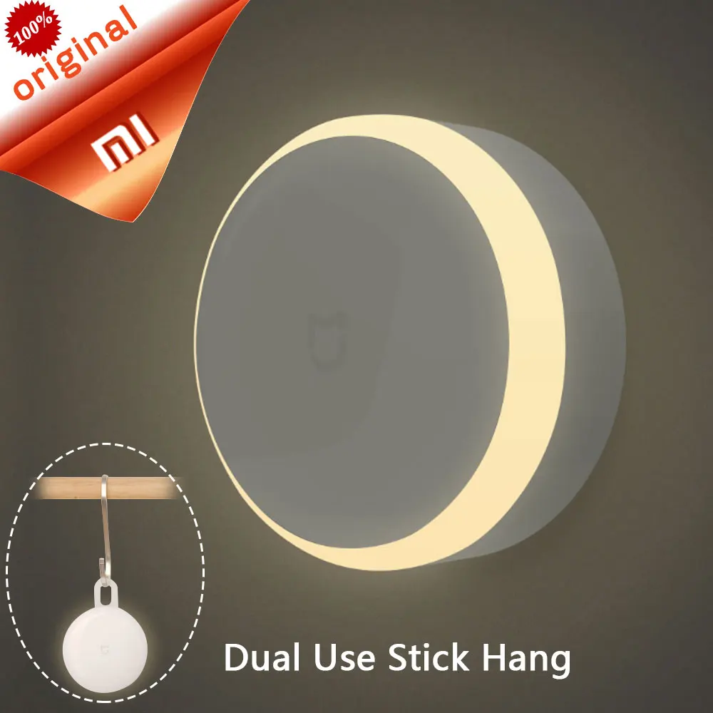 Xiaomi Mi jia светодиодный Ночной светильник, инфракрасный датчик движения тела, пульт дистанционного управления для Xiaomi Mi, домашняя Ночная лампа, умный дом