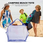 Детская Сетчатая Сумка с эффектом потертости, большая емкость, детские пляжные игрушки, сумка для полотенец, сумка для хранения детских игрушек, сумки для мелочей, косметички, сумки для макияжа