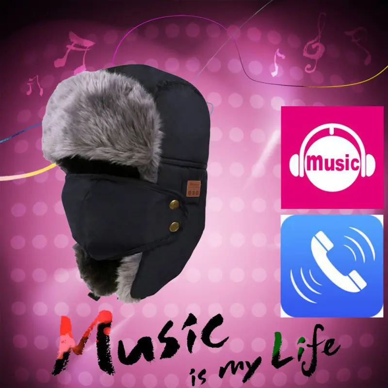 Головной убор модные беспроводные Bluetooth наушники умная гарнитура динамик