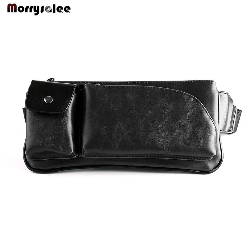 2022 Men Messenger Designer PU Leather Small Chest Bag Men Sling Messenger bag Fashion Travel Crossbody Bags Waist Bags