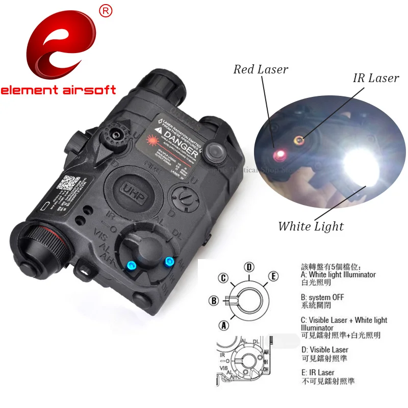 Element Airsoft PEQ 15 тактический флэш-светильник Surefir M600 охотничий Flahs светильник M600C красный лазерный ИК лазерный PEQ15 оружейный пистолет светильник