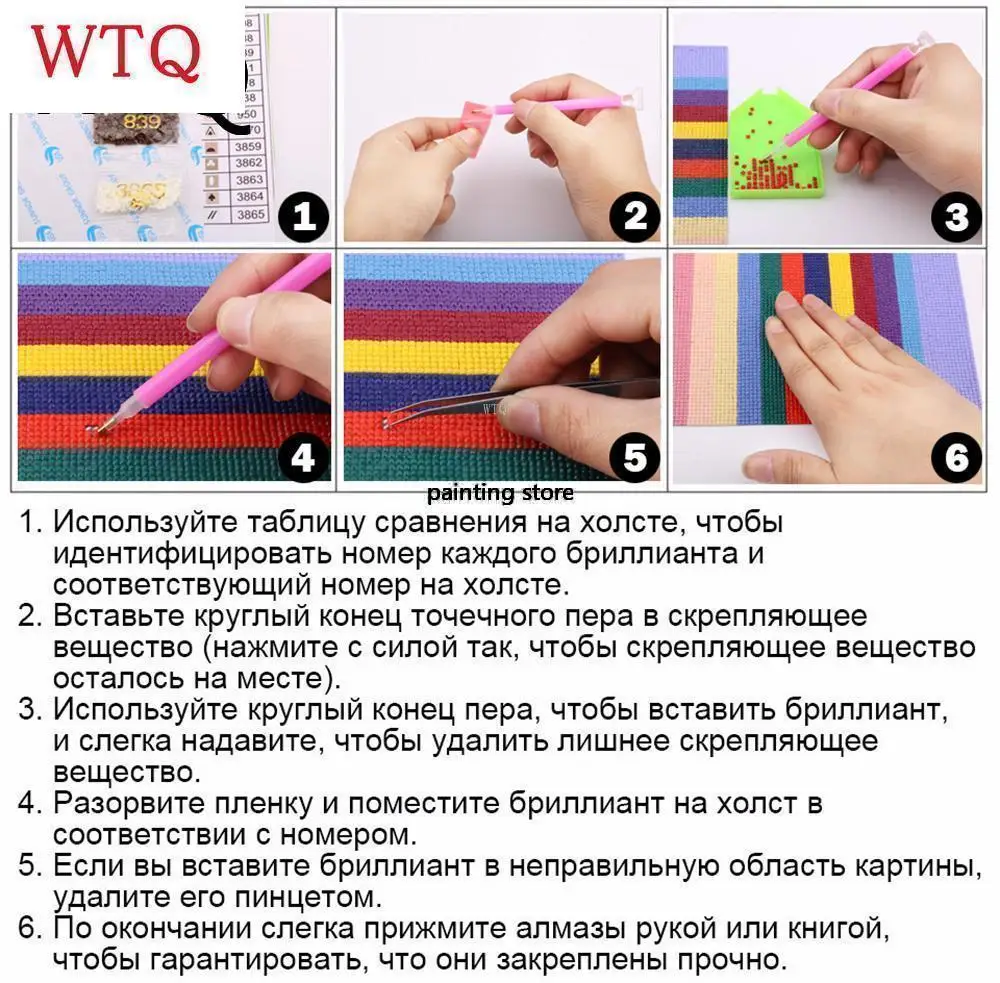 Красочная Алмазная 5D картина с единорогом полный квадратный Круглый Набор для