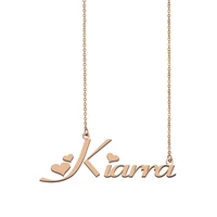kiarra name necklace custom name necklace for women girls best friends birthday wedding christmas mother days gift