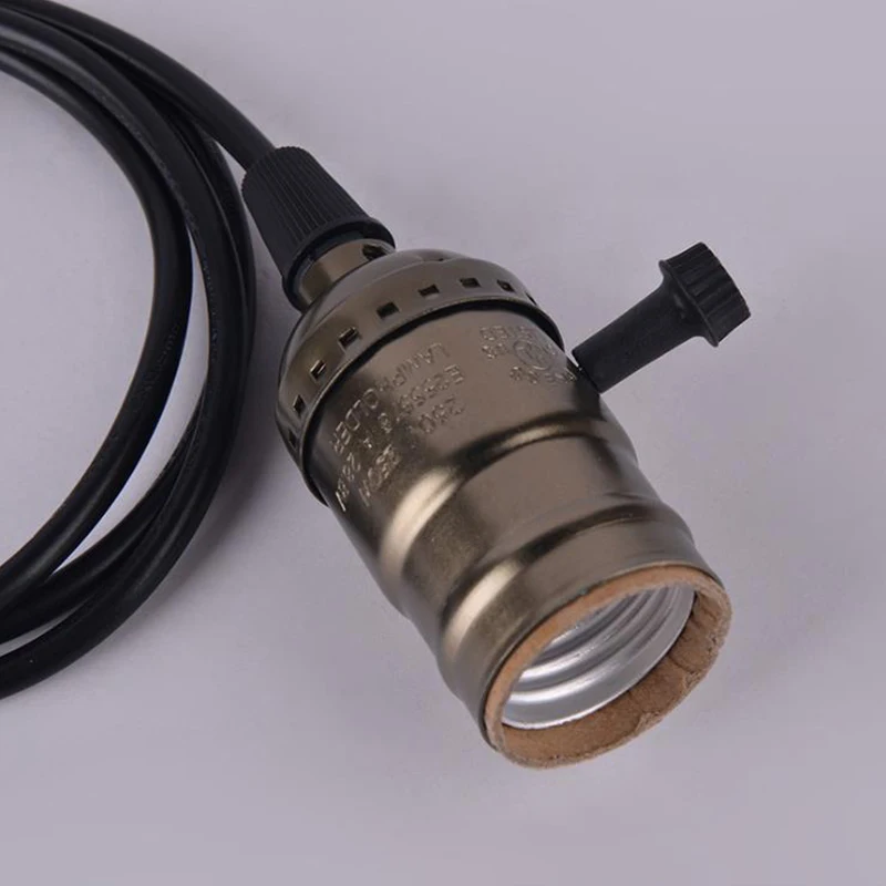 Патрон для лампы Эдисона в стиле ретро E27 + присоска|Цоколи лампы| |