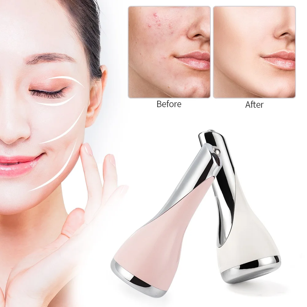 Многофункциональный массажер для подтяжки кожи микротоковое устройство лица