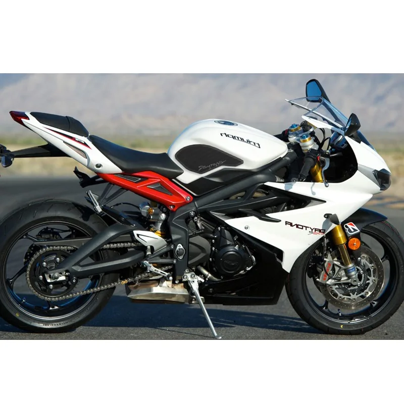Motorcycle Anti Slip Oil Tank Pad Cover Protector Sticker for Triumph DAYTONA 675 675R 2013-2016 | Автомобили и мотоциклы