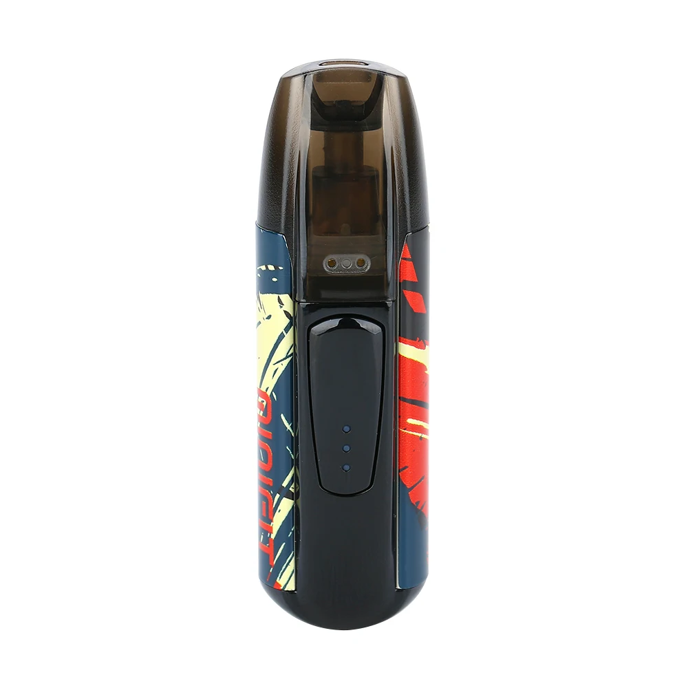 Набор цветов JUSTFOG MINIFIT Pod Vape Kit с аккумулятором 370 мАч и картриджем 1,5 мл pod system pod vape Kit vs Drag Nano/Kubi - Цвет: Red Pattern