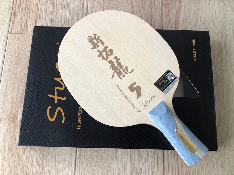 Ракетка Ma Long 5 карбоновая для настольного тенниса ракетка пинг понга FL CS ST длинная