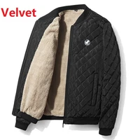 2021 new autumn winter cotton coat mens jacket mens cotton jacket jacket jacket fat male army velvet clothes