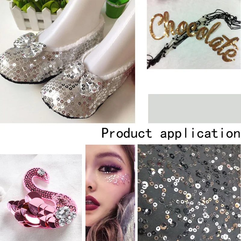 Объемные блестки в форме листьев 3D разноцветные аксессуары из ПВХ для дизайна