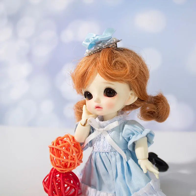 Новое поступление кукольный парик для 1/8 5-6 дюймов Bjd SD ob11 маленькие куклы модный стиль высокотемпературные волокна волосы куклы аксессуары