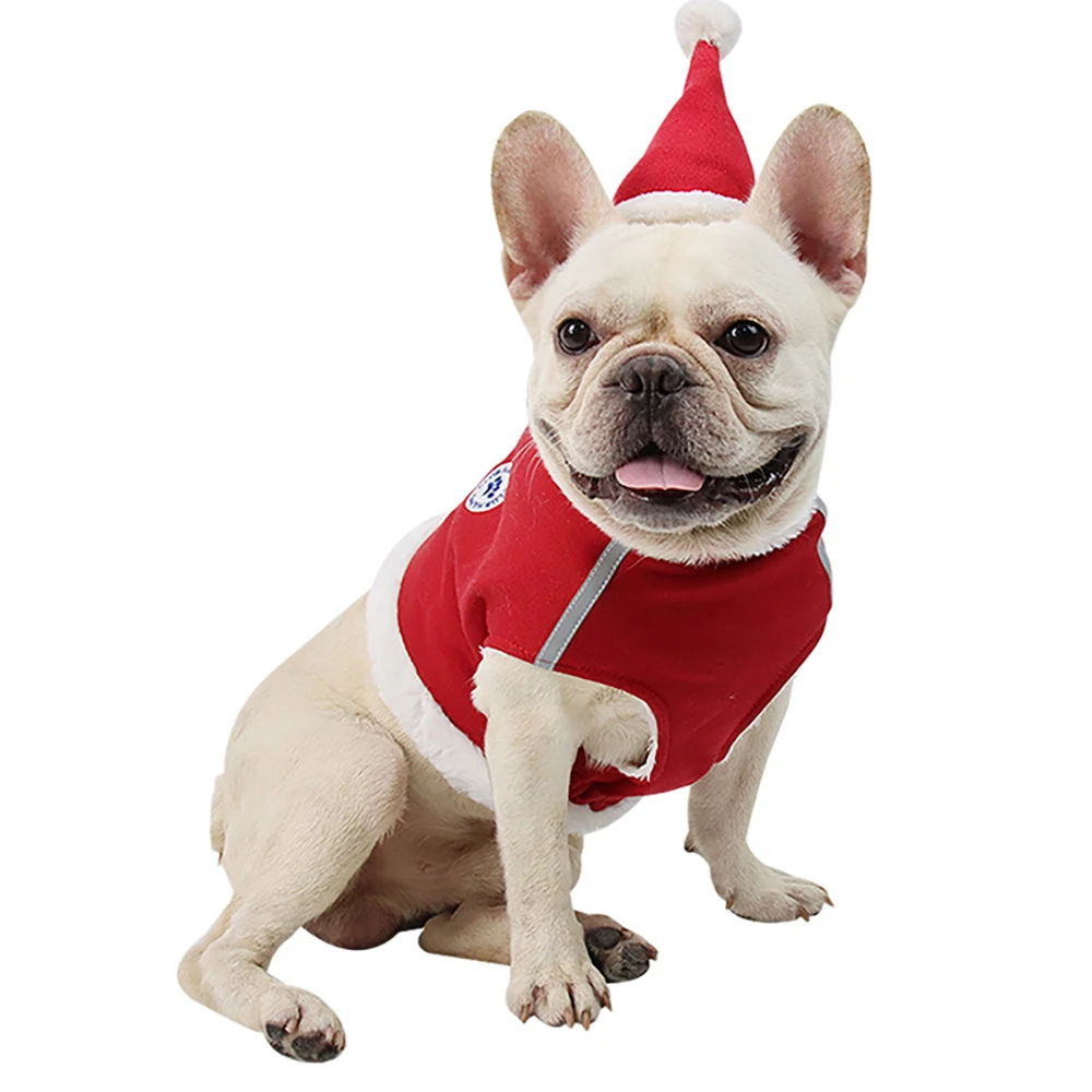 Одежда для собак Рождественский костюм милая мультяшная одежда маленьких