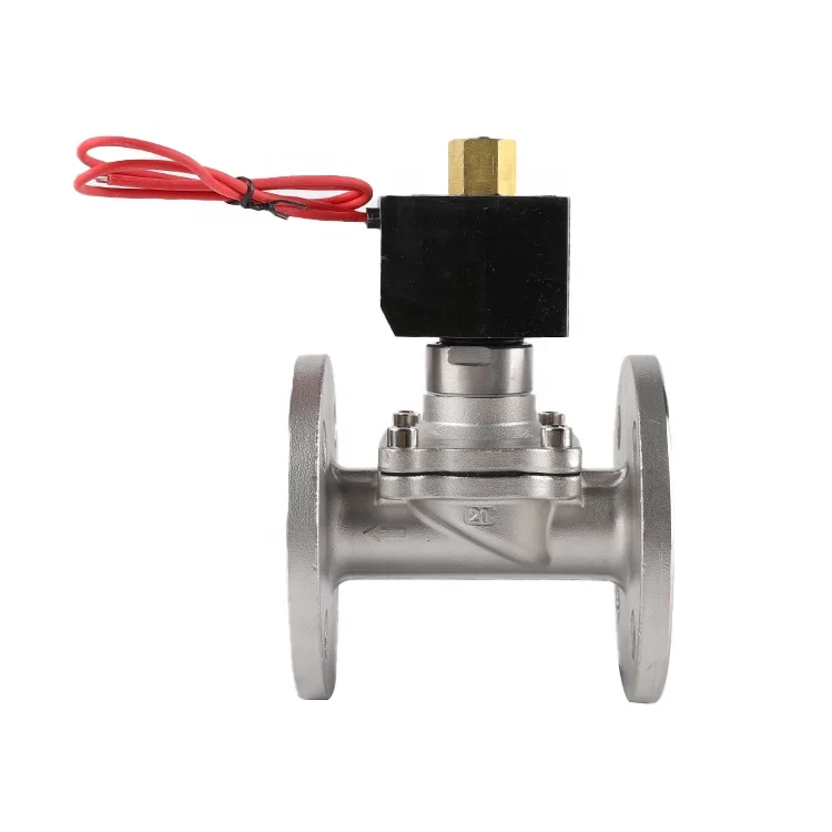 

24 В dc ac мини фланец из нержавеющей стали Реверсивный соленоид электромагнитные водяные клапаны