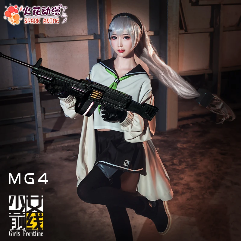 

Hot Game Girls Frontline MG4 Cosplay Costumes Survival Commune Member Sailor Halloween/Party Guerrilla Warfare Combat Clothing