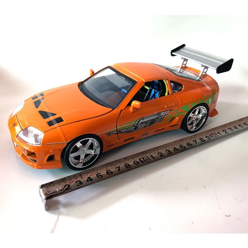 JADA 1/18 масштабная модель автомобиля игрушки 1995 Toyota Supra литья под давлением Металл