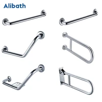 35404550607080cm stainless steel bathroom tub handrail grab bar shower grip safety handle towel rack hot selll