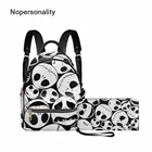 Женский комплект из рюкзака и кошелька, с принтом Кошмар перед Рождеством