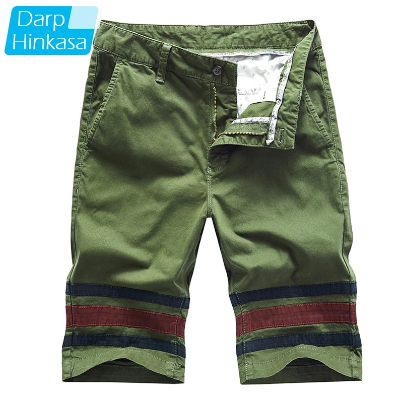 

DARPHINKASA 2020 Summer Casual Loose Shorts Men Cargo Shorts Stitching Plus Size Five-point Pants Fashion Men Shorts
