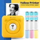 PeriPage мини Портативный Термальность Карманный фотопринтер подключение по Bluetooth мобильный телефон iOS и Android 58 мм подарок на выбор