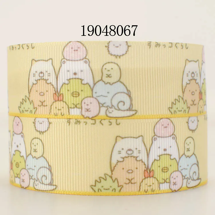 Winsome 50 ярдов 16 мм 38 75 Серия животных мультфильм красочные печатные Grosgrain FOE ленты |
