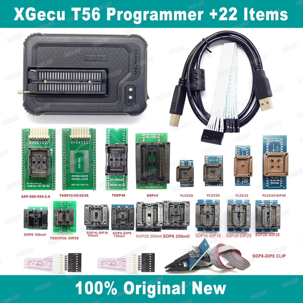 Программатор XGecu T56 с адаптерами BGA63/BGA64/BGA48/BGA169 быстрое чтение и запись новейшее
