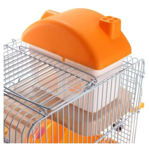 Горячая продажа хомяк Gerbil мышь маленькая клетка для домашних животных 2 уровня
