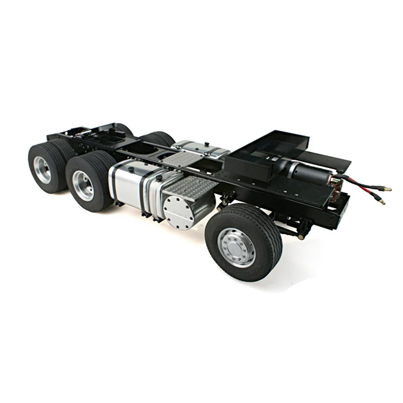 1/14 LESU RC металлический Скания 6x4 Шасси Тамия грузовик|Радиоуправляемые грузовики|